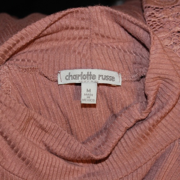 Lace Long Sleeve Shirt Charolette Ruse M - Picture 6 of 6